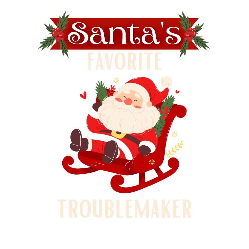 Santa Claus on a sleigh