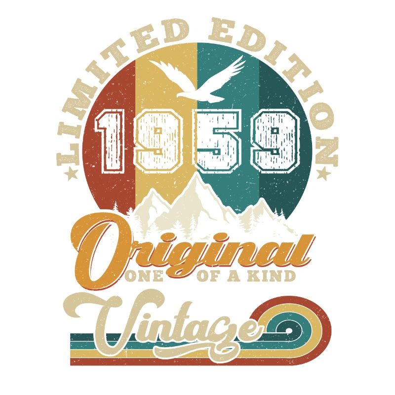 Original 1959 Vintage Édition limitée Cadeau