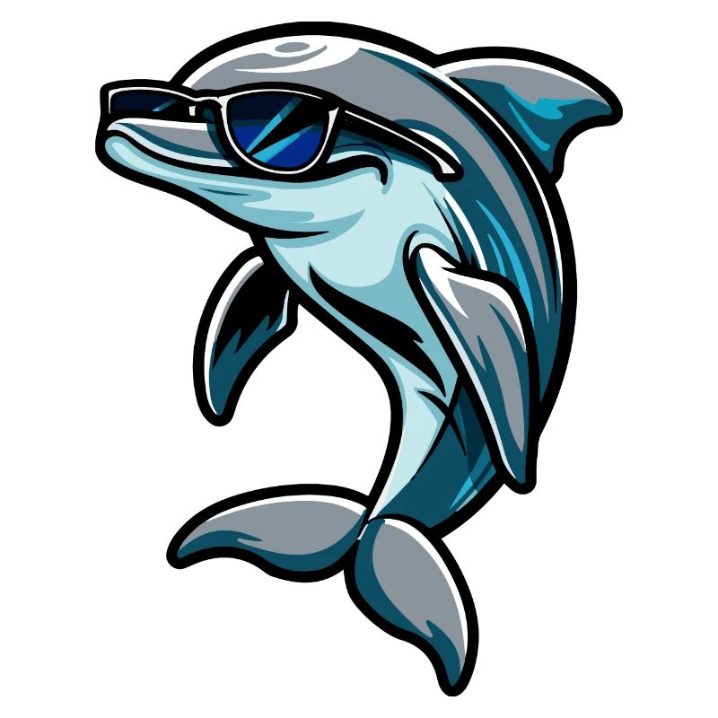 Delfin Comic Cool
