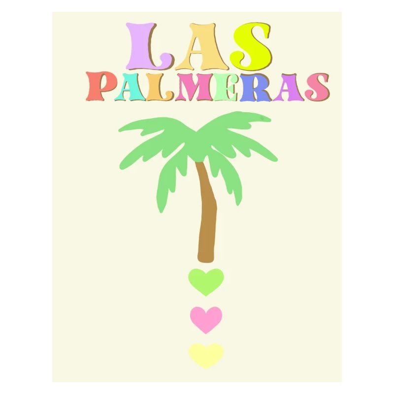Pastel palm