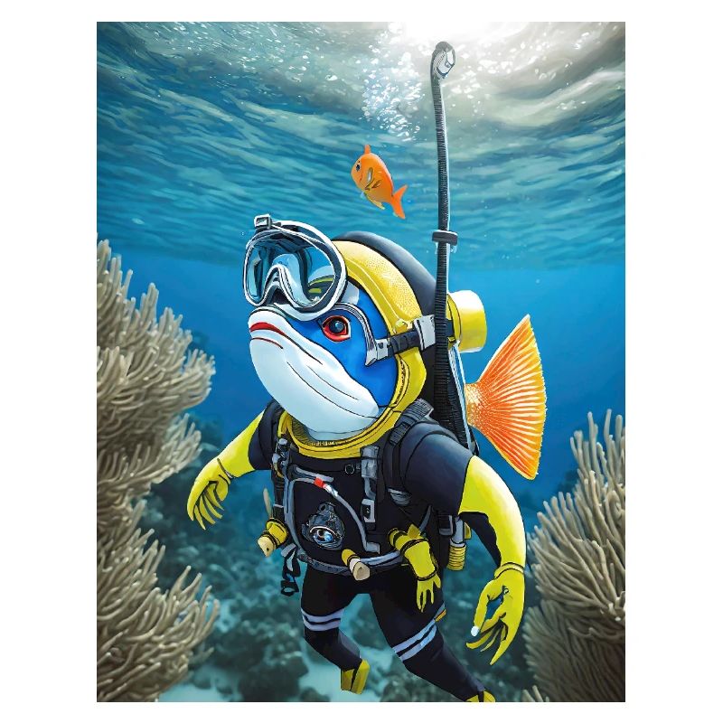 Fish in a diving suit 2