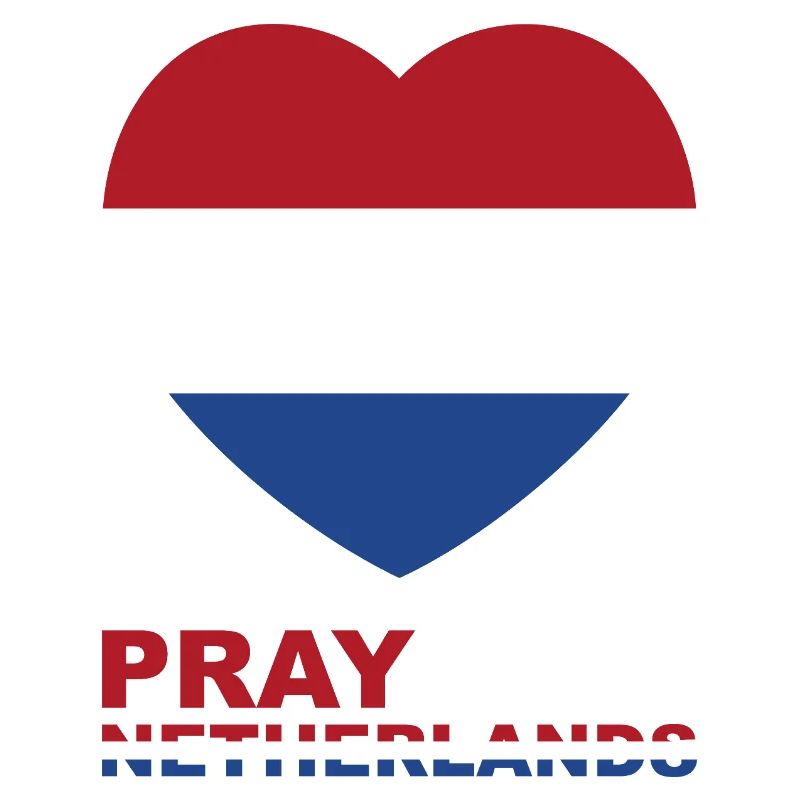 Priez pour les Pays-Bas Met Hart