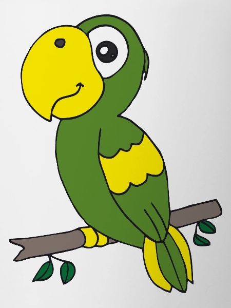 Parrot Green