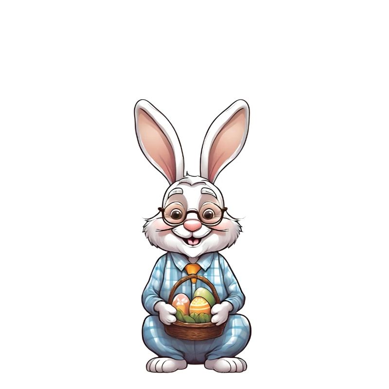 Idée de cadeau de Pâques grand-père lapin