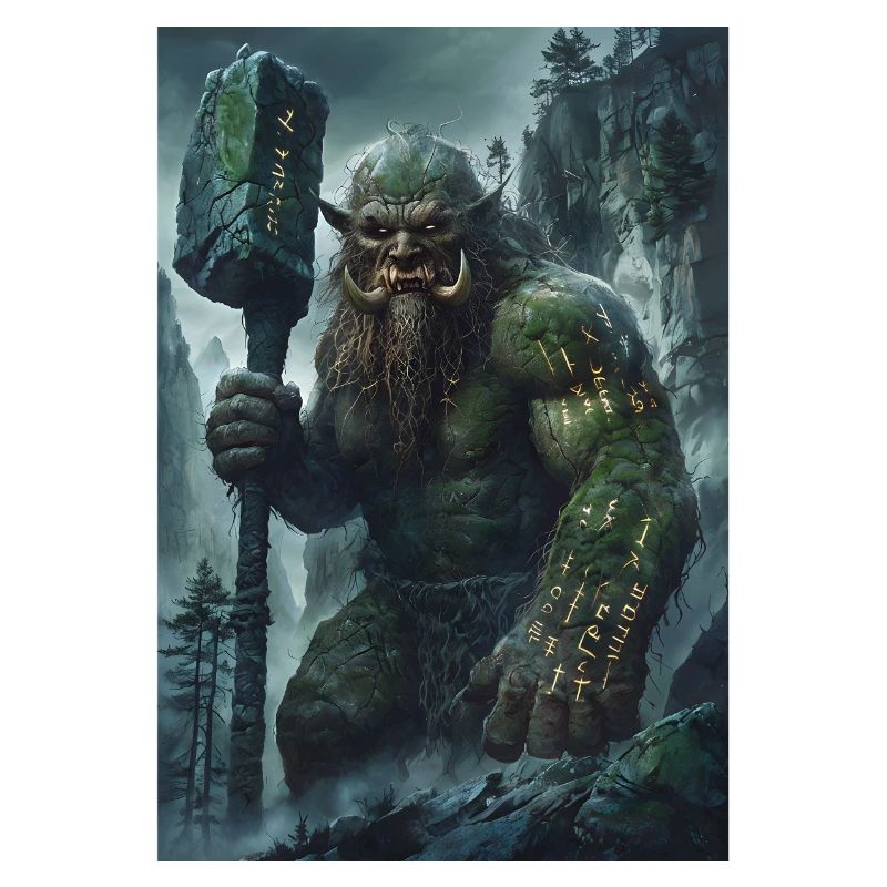 Riese Mythologie Giant Geschenk