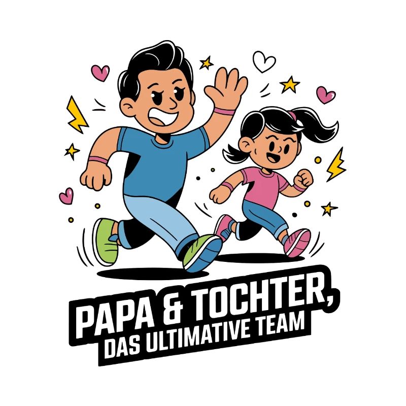 Father and daughter