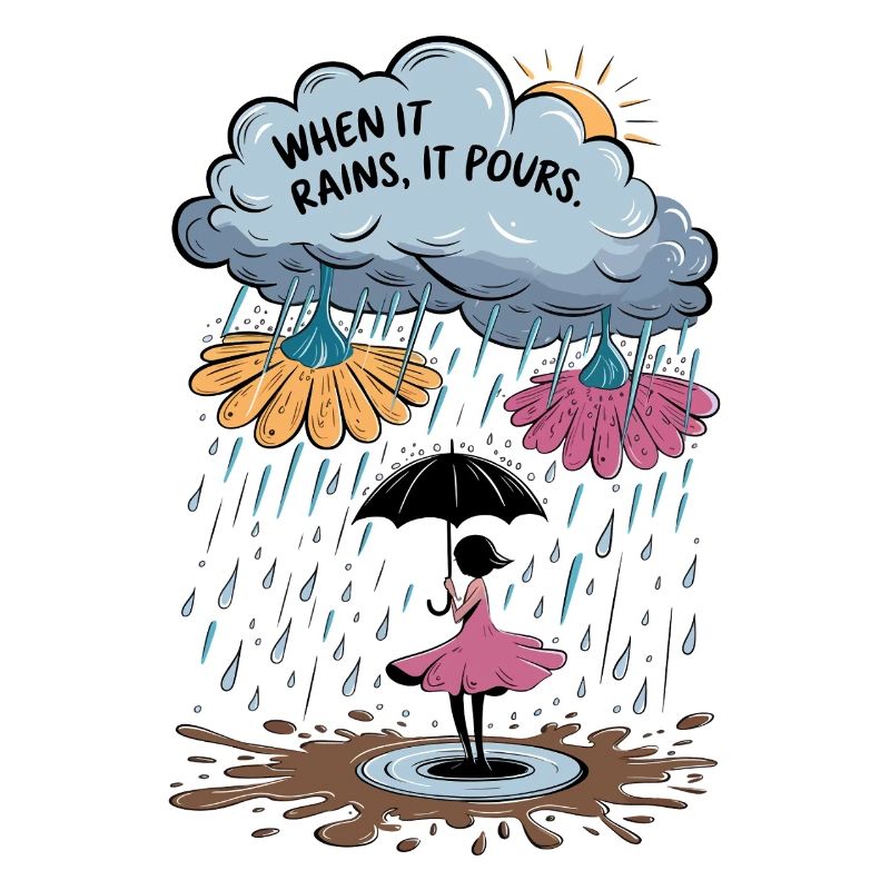 When It Rains, It Pours – Surreal Rainstorm