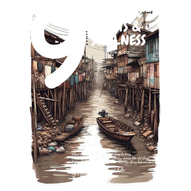 Canal Code Capuche sur pilotis Deep Khlong Streetwear