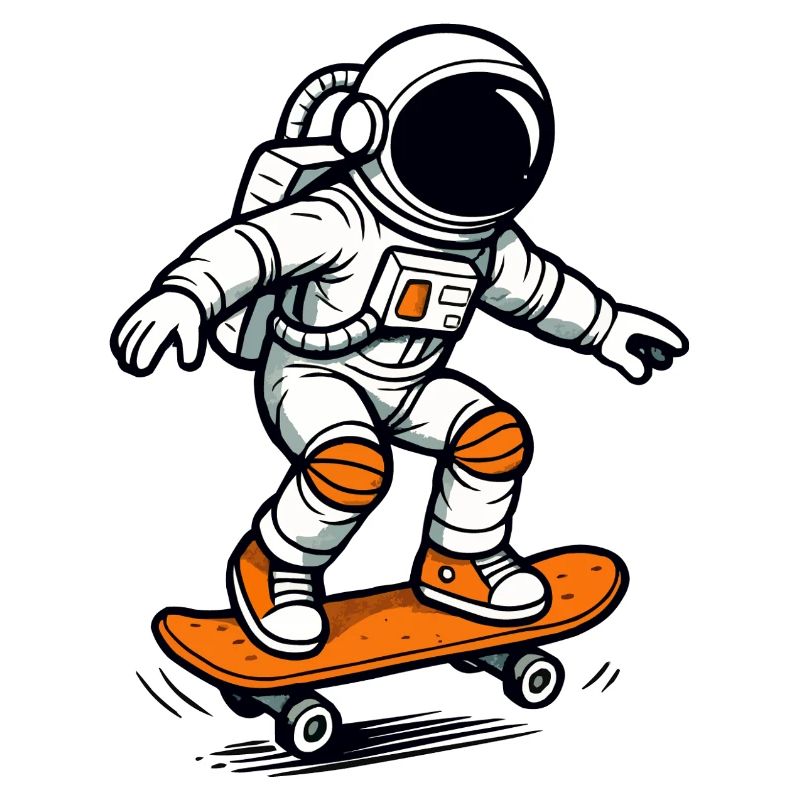 astronaut skateboard 1