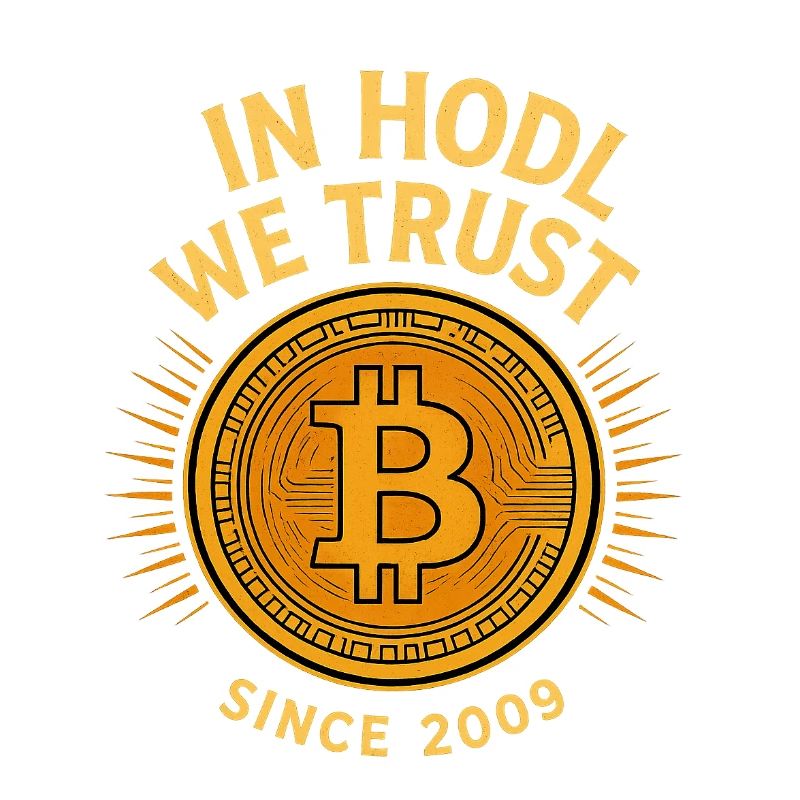 Conception de l’emblème Bitcoin Trust