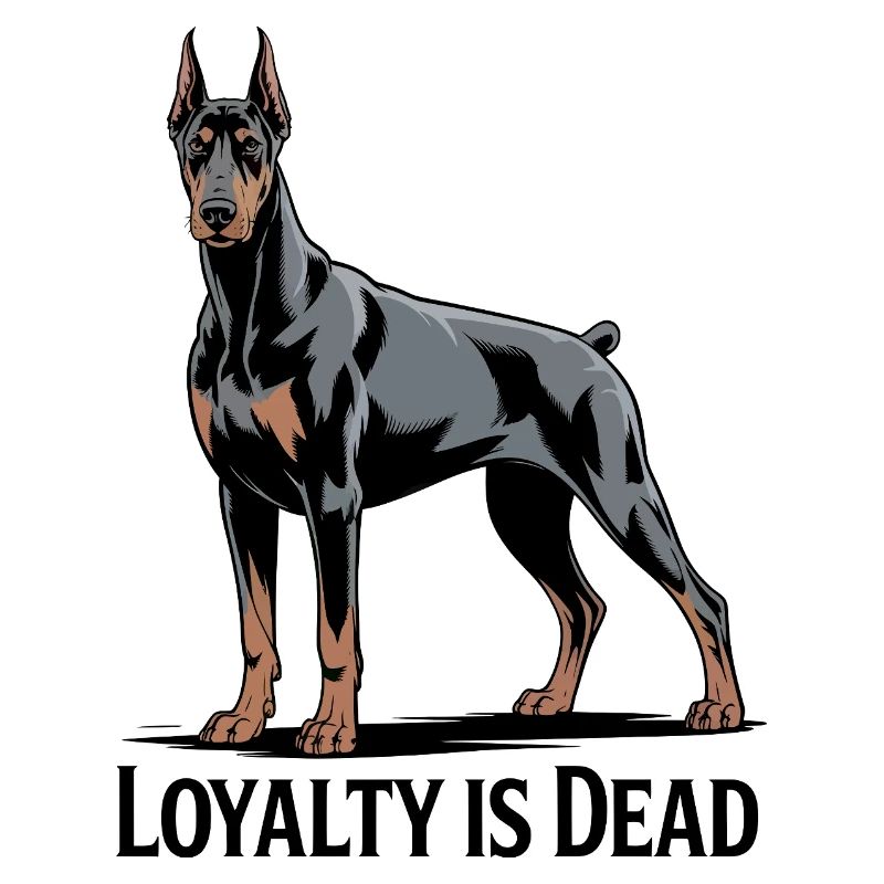 Illustration de Doberman Majestueux