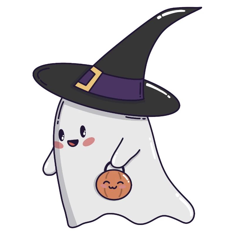Süßer Geist – Halloween Kawaii 🎃👻