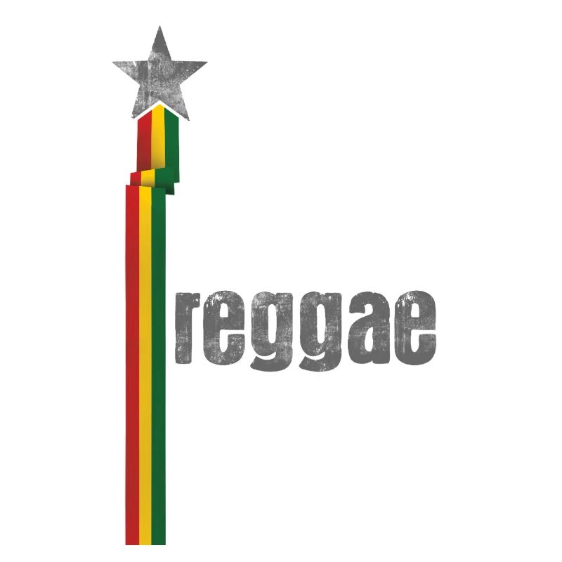 Conception de logo Reggae Star Rasta