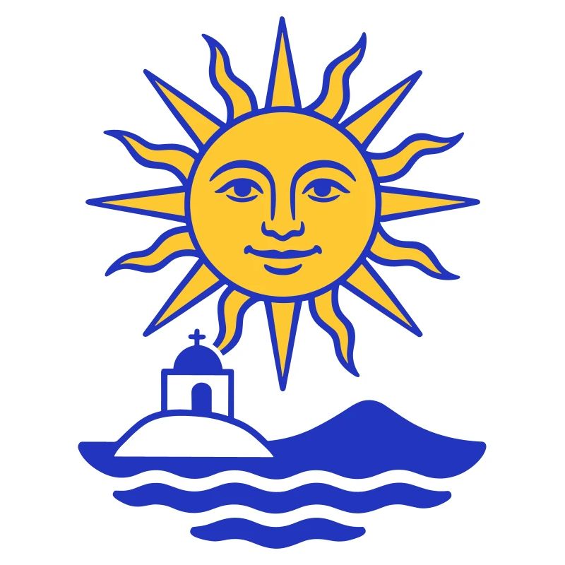 Grèce Soleil : Soleil, Eau, Chapelle