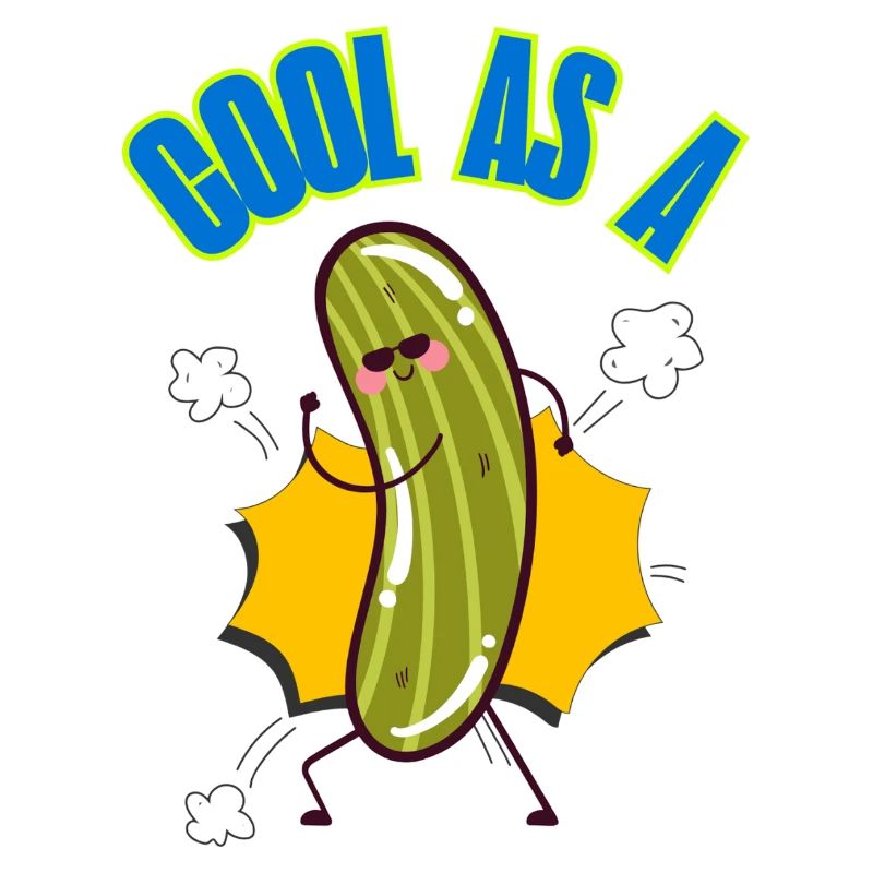 Cool_as_a_Cucumber phrases d’argot idiome