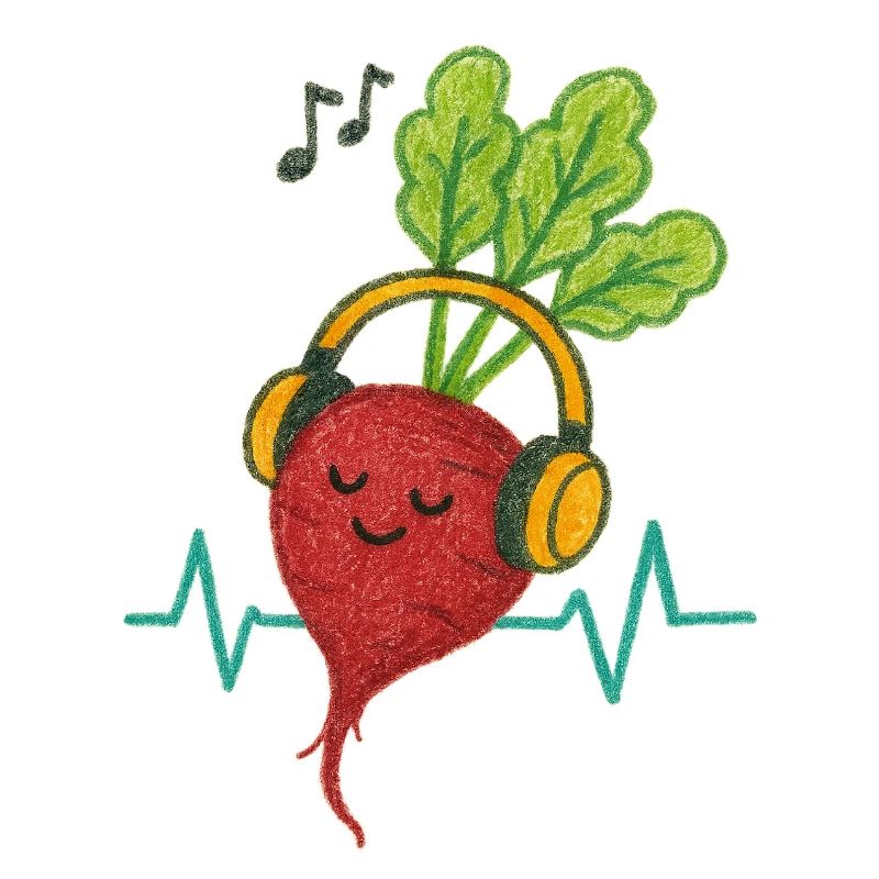 Beet Beats und Kopfhörer