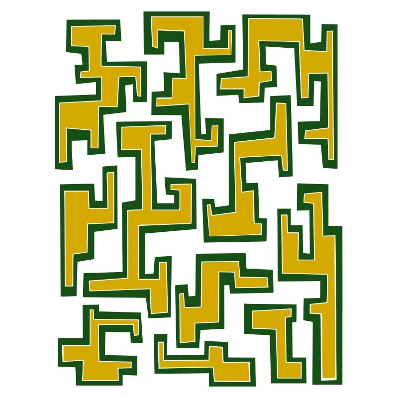 Geometrisches Muster von Cean
