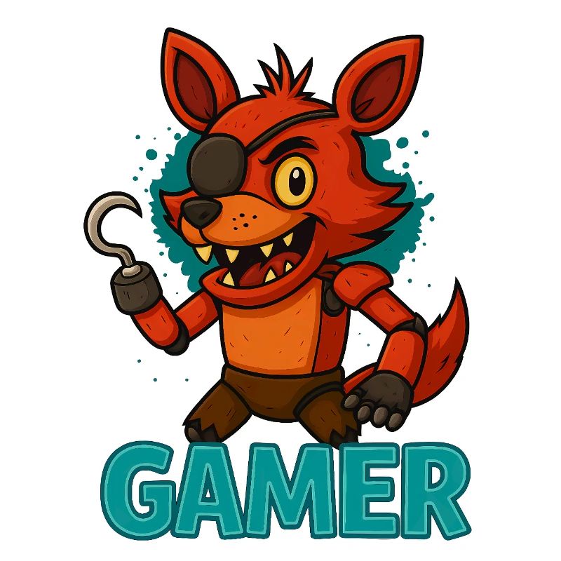 Pirate Fox Gamer