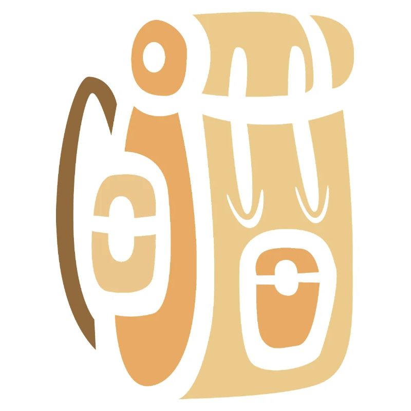 Camping Backpack Cartoon Design