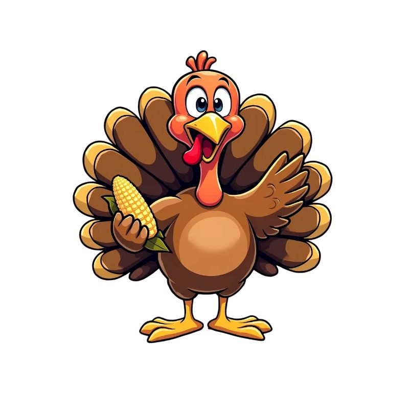 Thanksgiving Drôle Dinde de Thanksgiving
