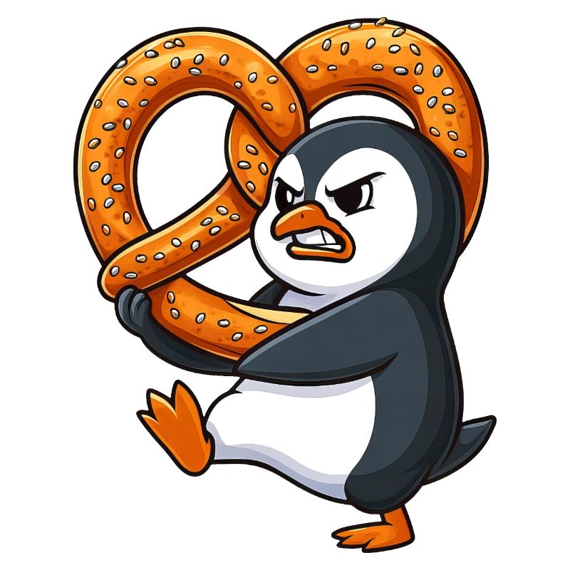 Grim Penguin with Pretzel Bavarian Funny Car