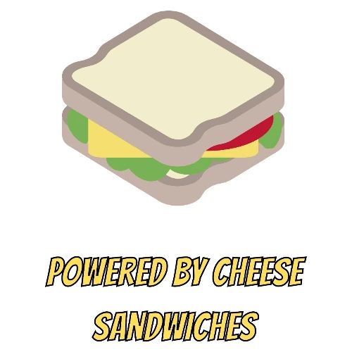 Powered by Cheese Sandwiches - Mug