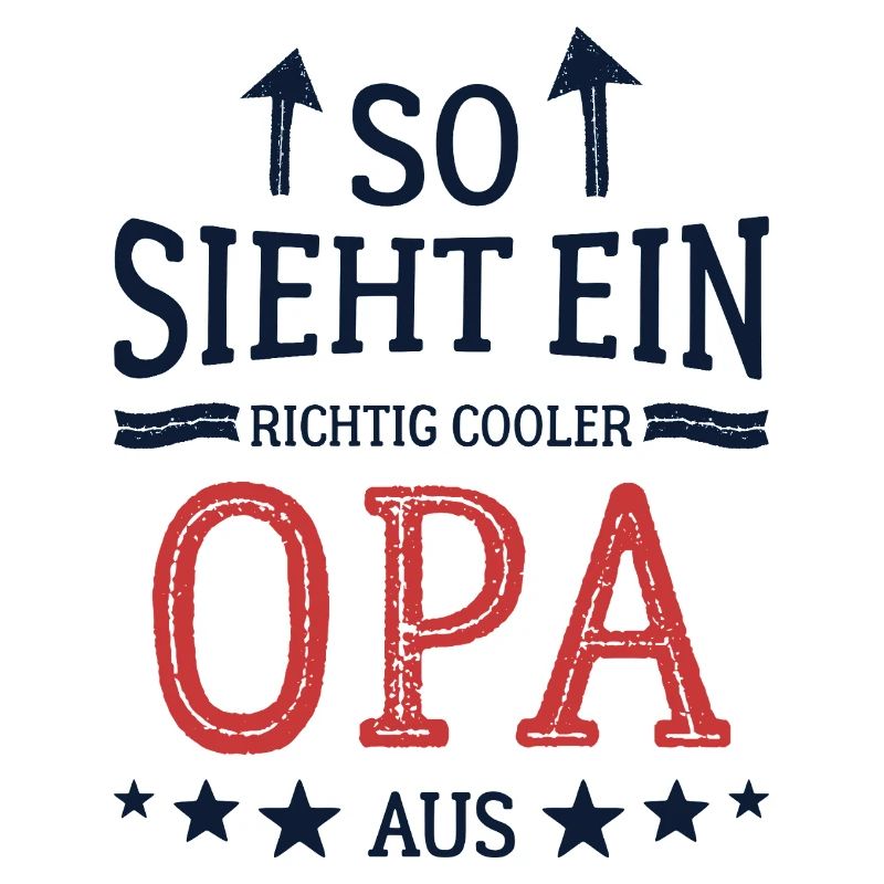 So sieht ein cooler Opa aus Bester Großvater 