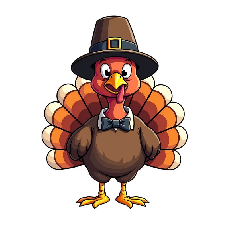 Thanksgiving Drôle Dinde de Thanksgiving