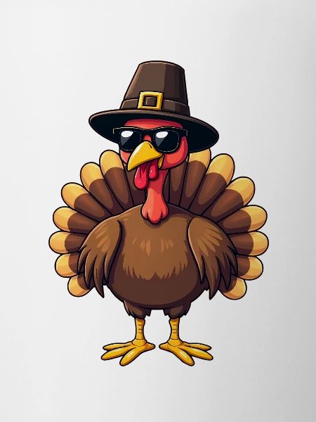 Thanksgiving Drôle Dinde de Thanksgiving