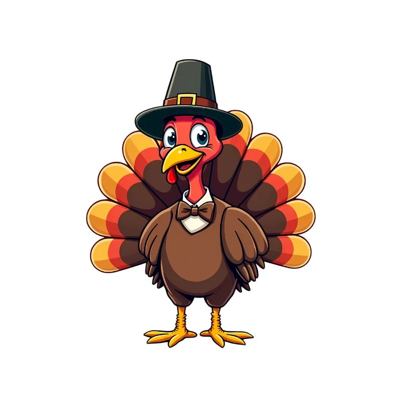 Thanksgiving Drôle Dinde de Thanksgiving