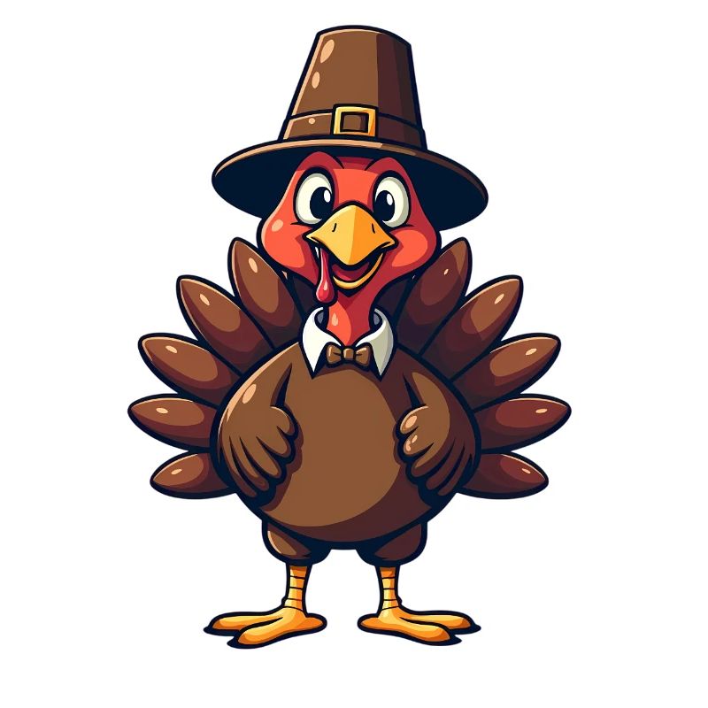Thanksgiving Drôle Dinde de Thanksgiving