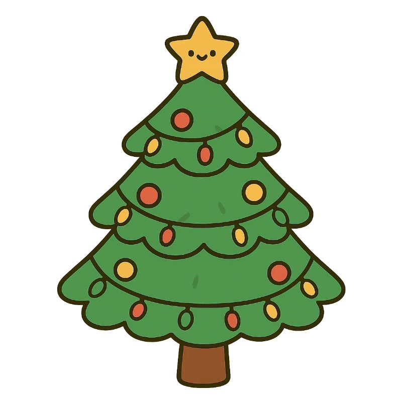Frohen Weihnachtsbaum