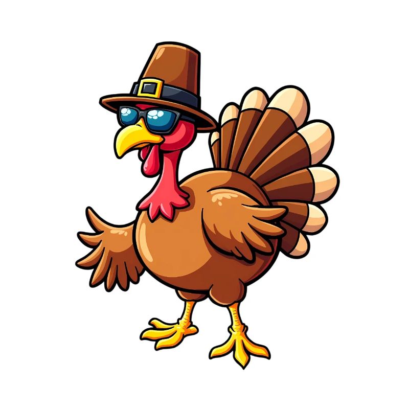 Thanksgiving Drôle Dinde de Thanksgiving
