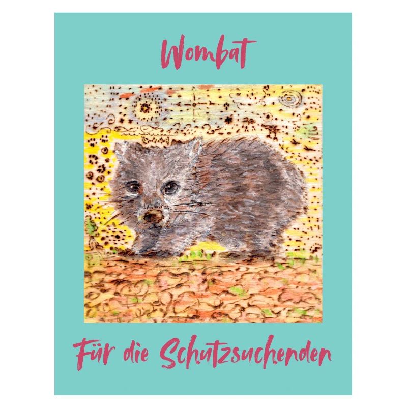 Illustration du chercheur de refuge Wombat