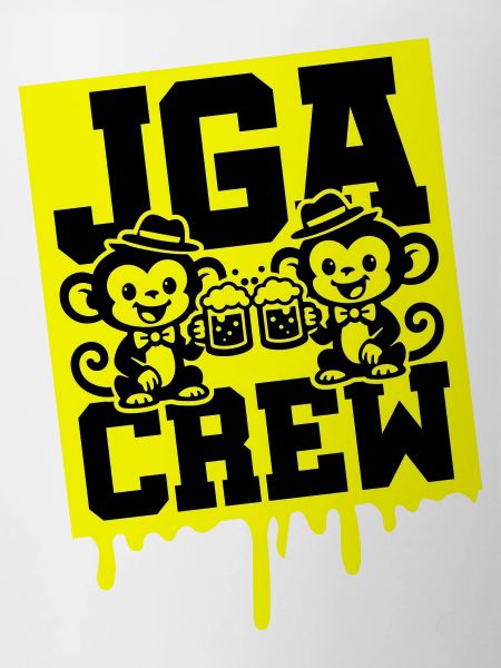 Jga Crew Junggesellen Affe