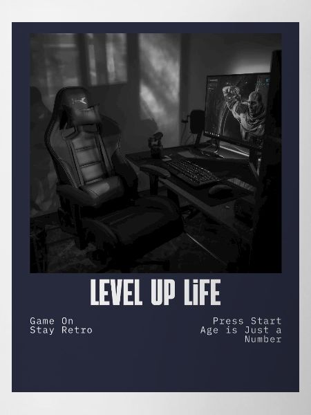 LevelUp Retro Gamer Tee