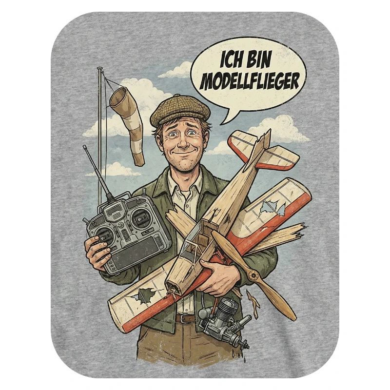 Modèle réduit d’avion dans un style vintage