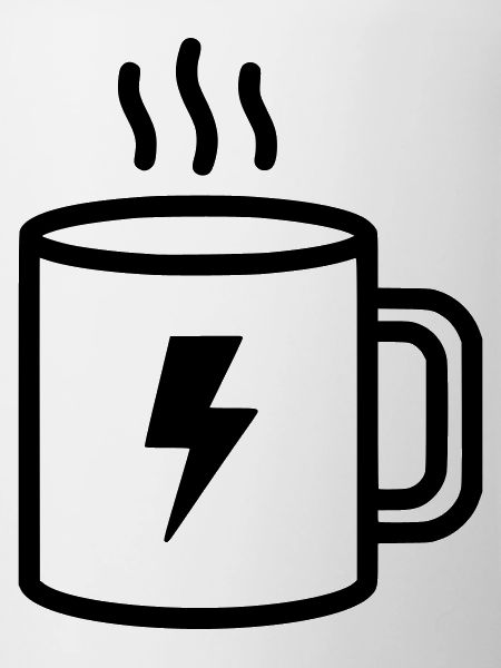 Coffee Cup Flash Energy