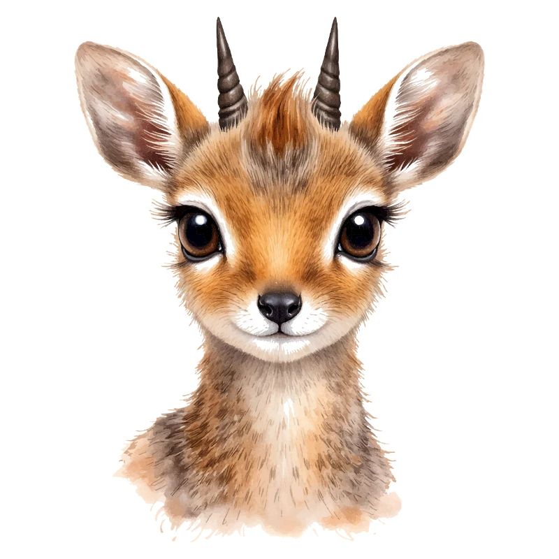 Gentle gaze – dwarf antelope Dikdik