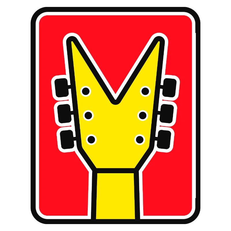 Emblème de guitare