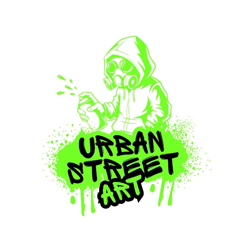 Spray d’art urbain néon