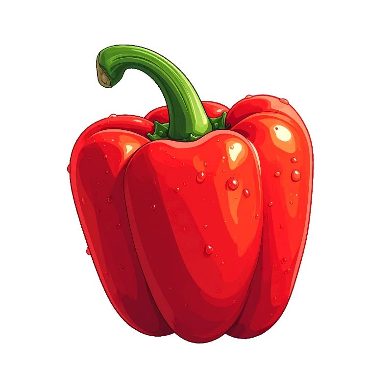 Red peppers