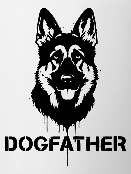 Cool Dogfather German Shepherd Dad