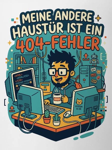 Programmierer 404 Fehler Humor