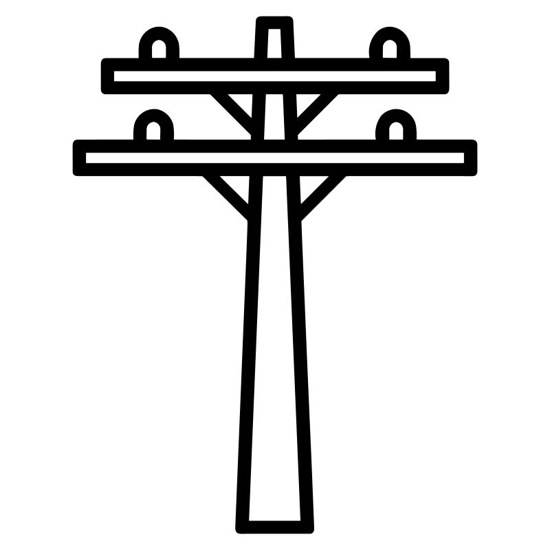 poteau électrique