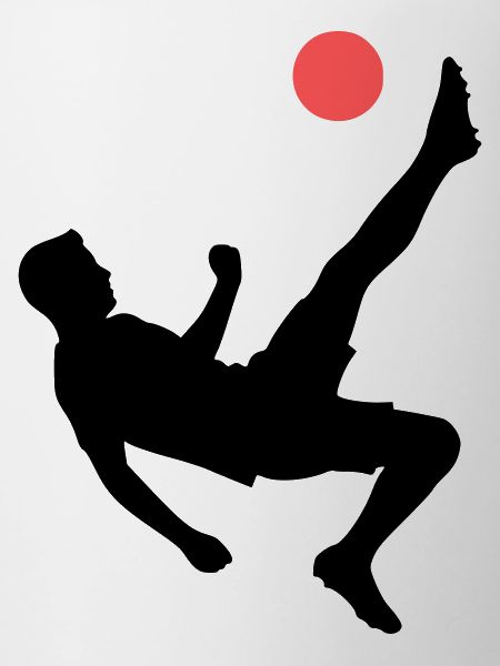 Dynamic overhead kick football