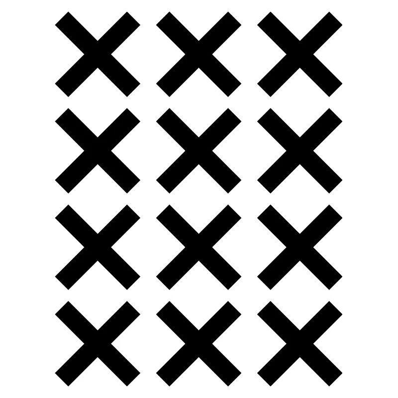 X-Muster-Gitterdesign