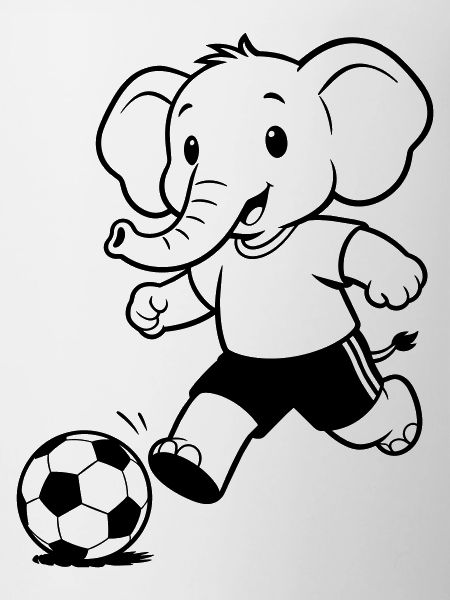 elephant football