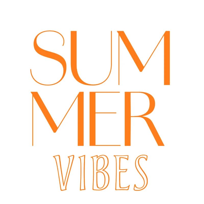 Sommer Vibes Typo Design