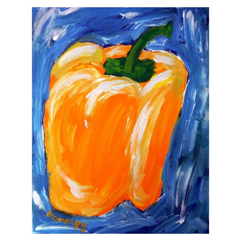 Le poivre orange dans l’expressionnisme